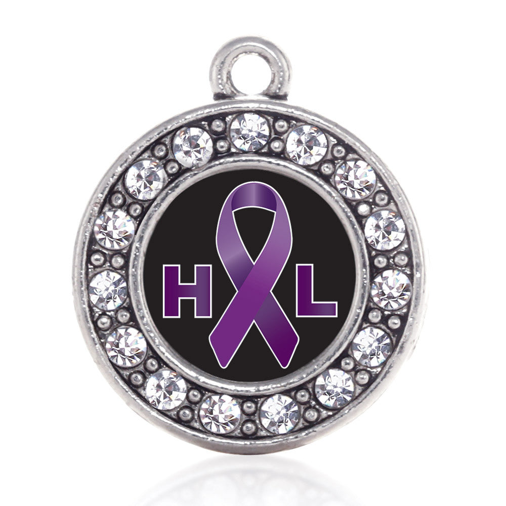 Hodgkin's Lymphoma Support Circle Charm