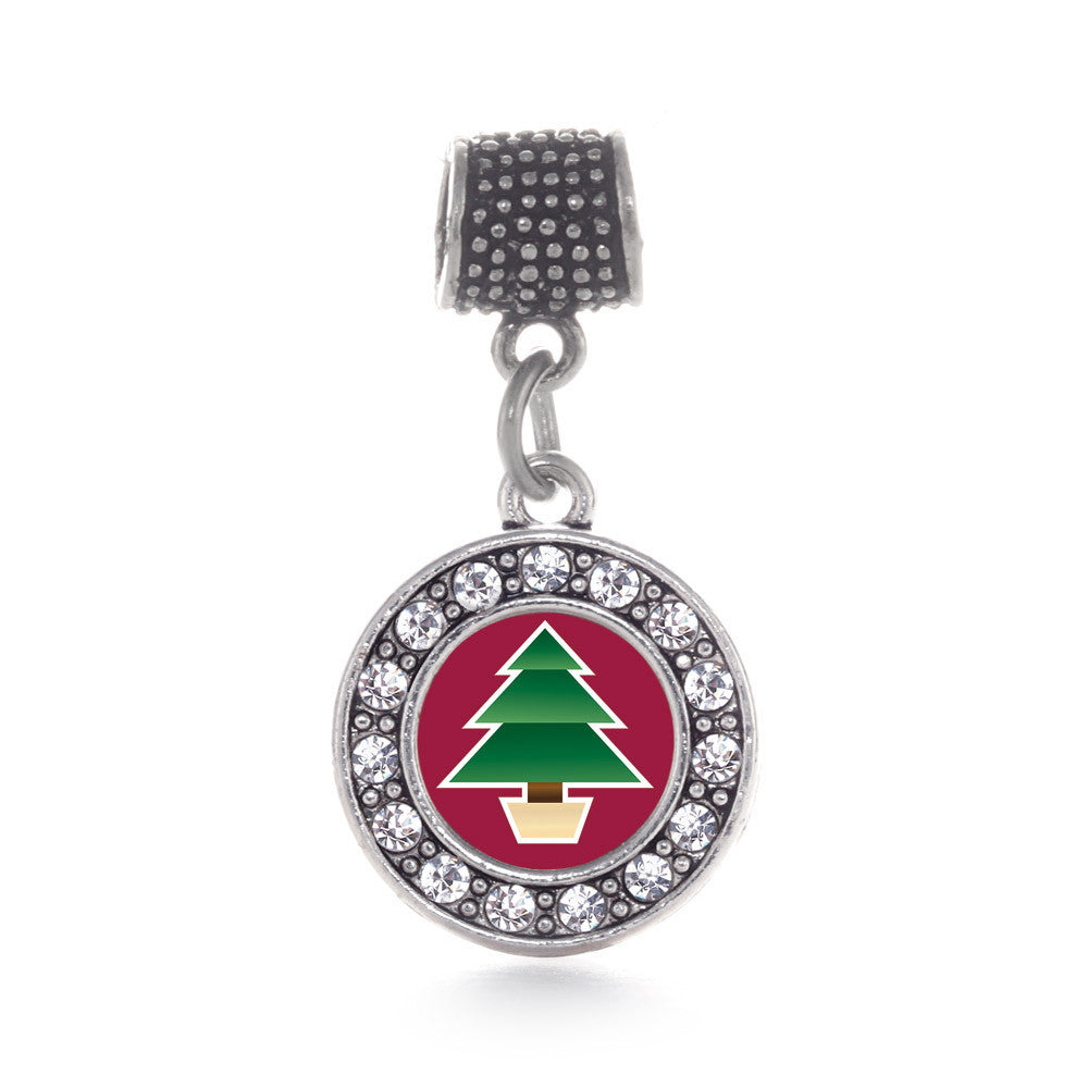 Holiday Tree Circle Charm