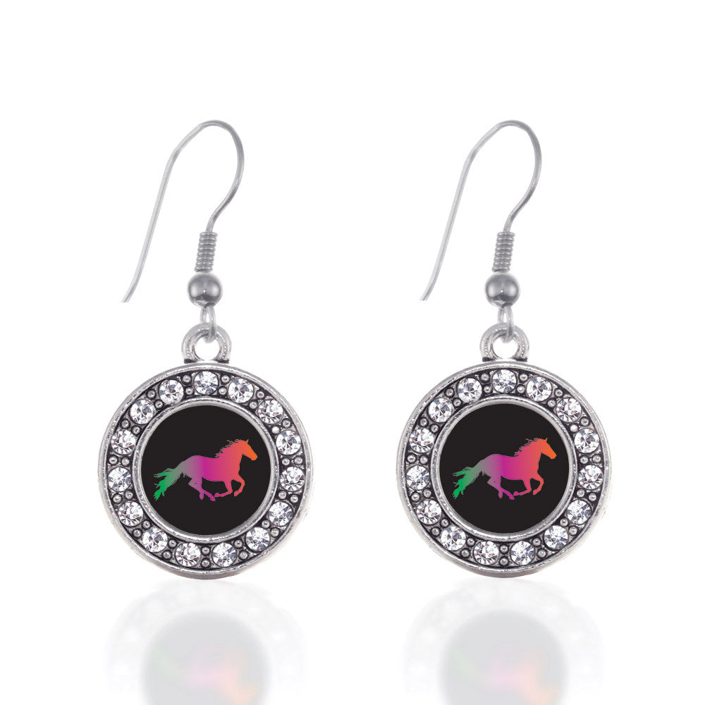 Horse Lovers Circle Charm