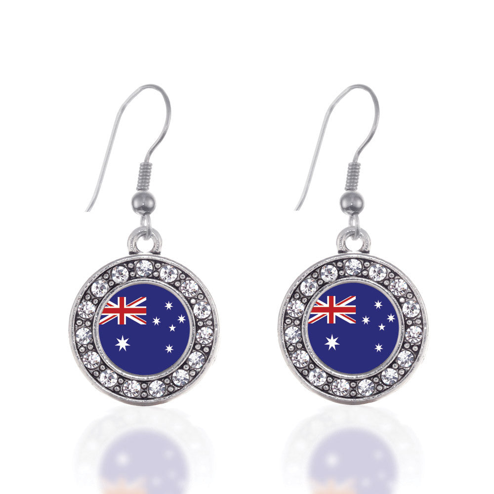 Australian Flag Circle Charm