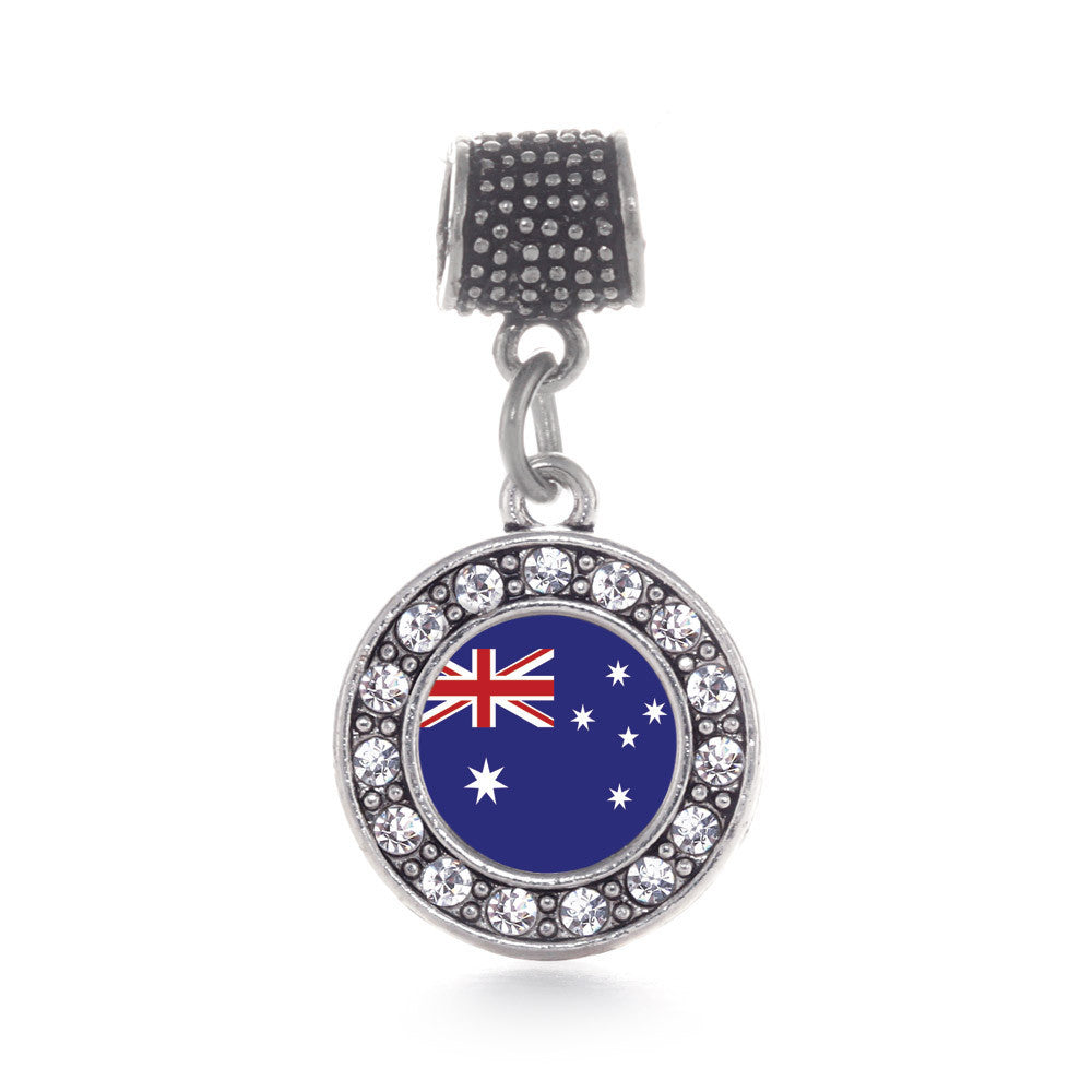 Australian Flag Circle Charm
