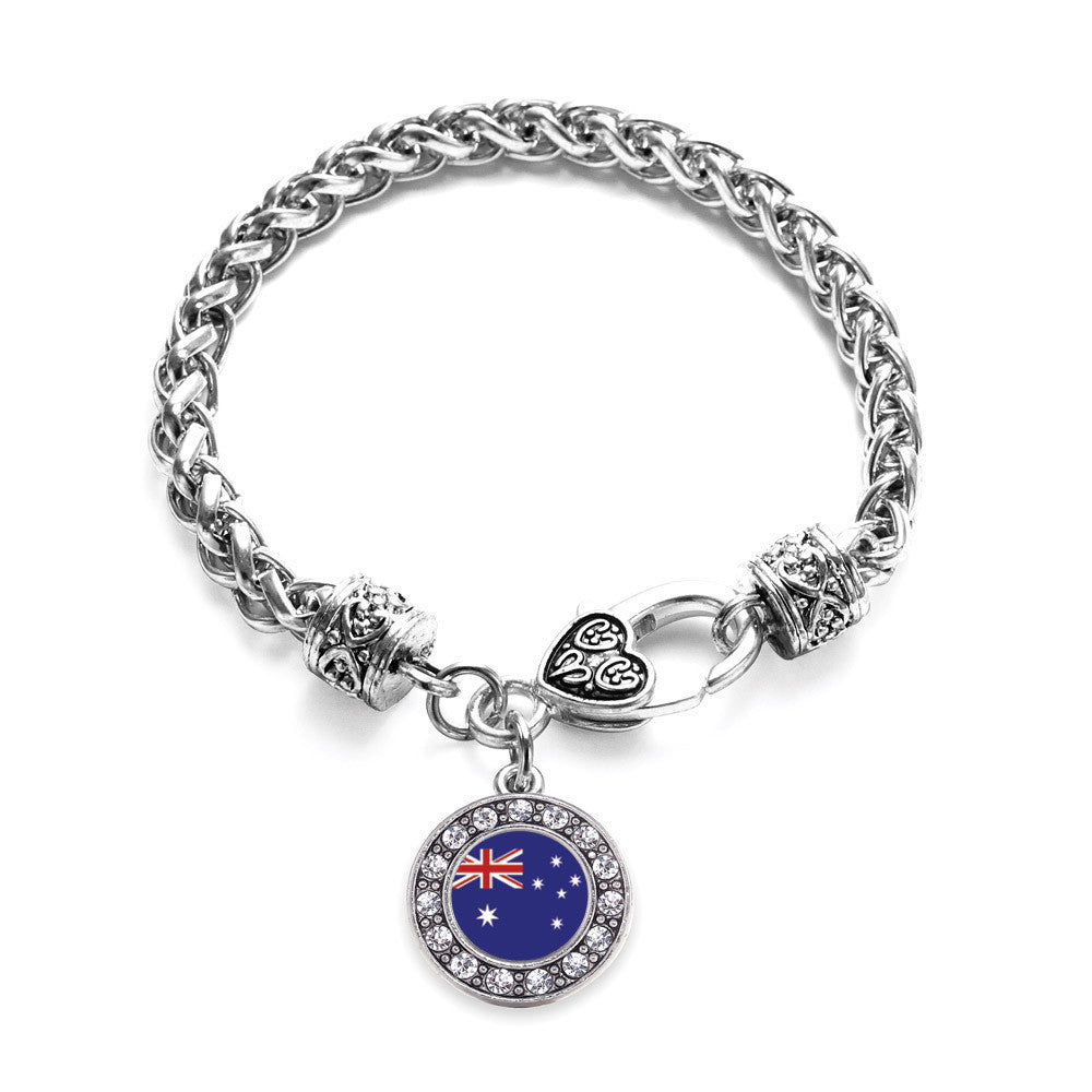 Australian Flag Circle Charm