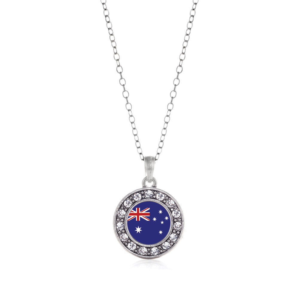Australian Flag Circle Charm