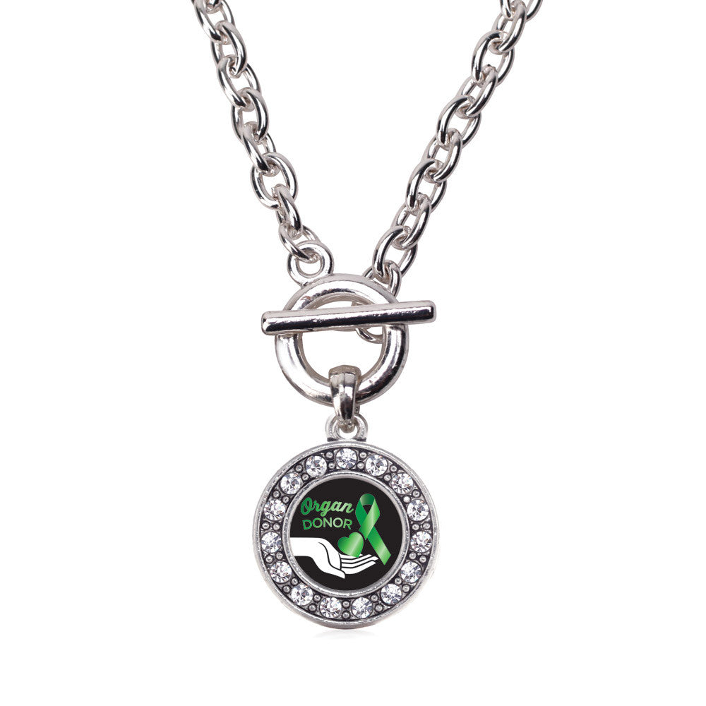 Organ Donor Circle Charm