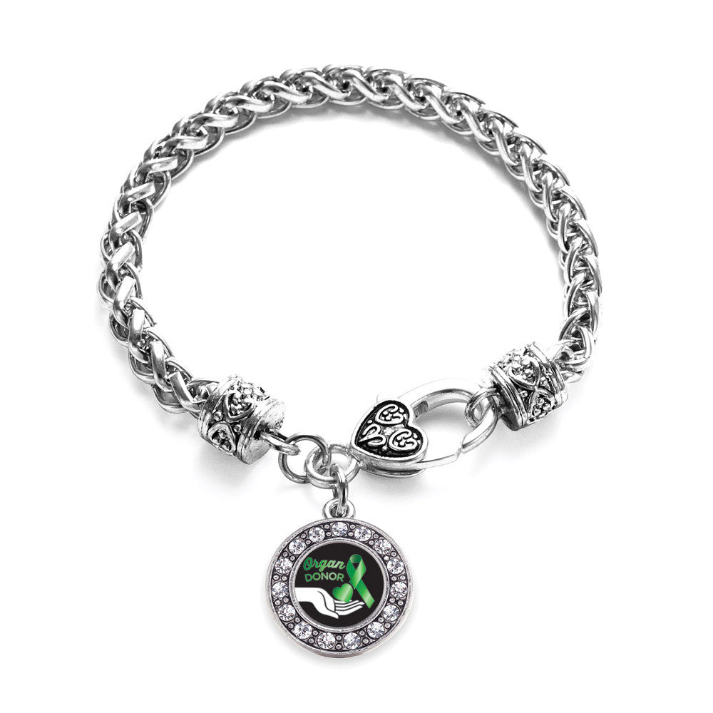 Organ Donor Circle Charm