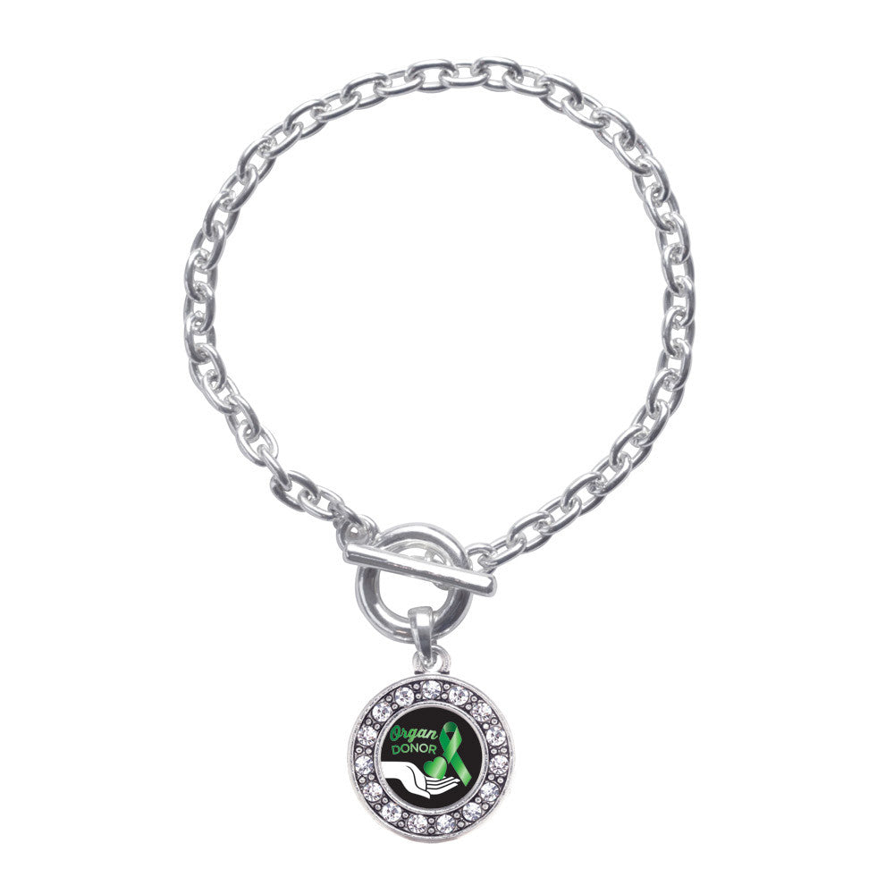 Organ Donor Circle Charm