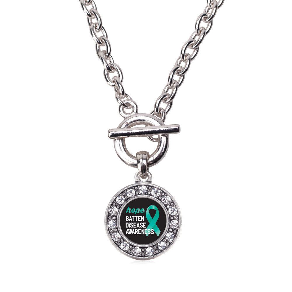 Batten Disease Circle Charm