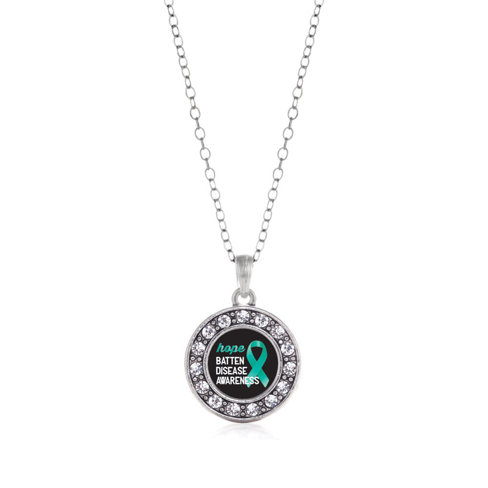 Batten Disease Circle Charm