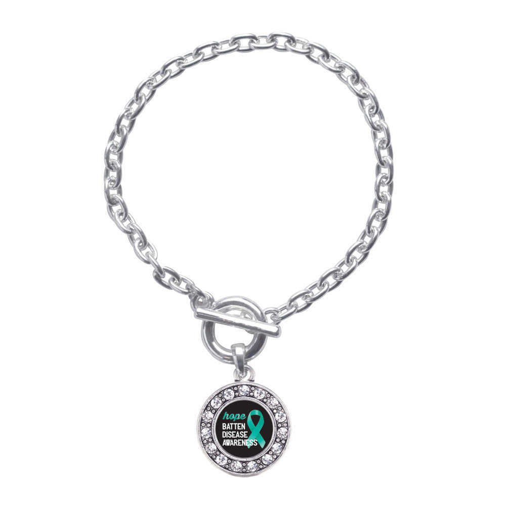 Batten Disease Circle Charm