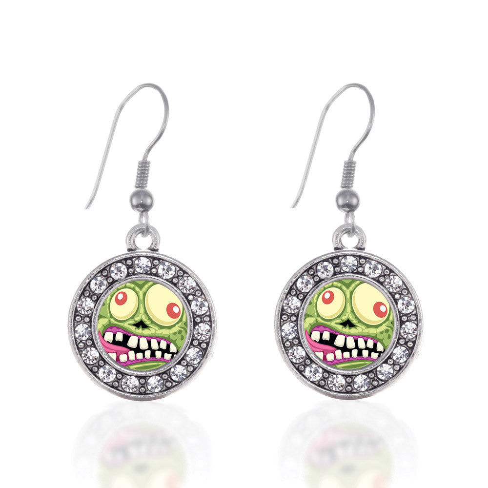 Hungry Zombie Circle Charm