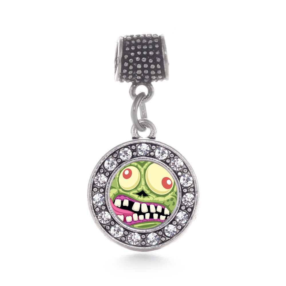 Hungry Zombie Circle Charm