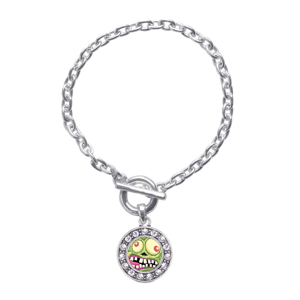 Hungry Zombie Circle Charm