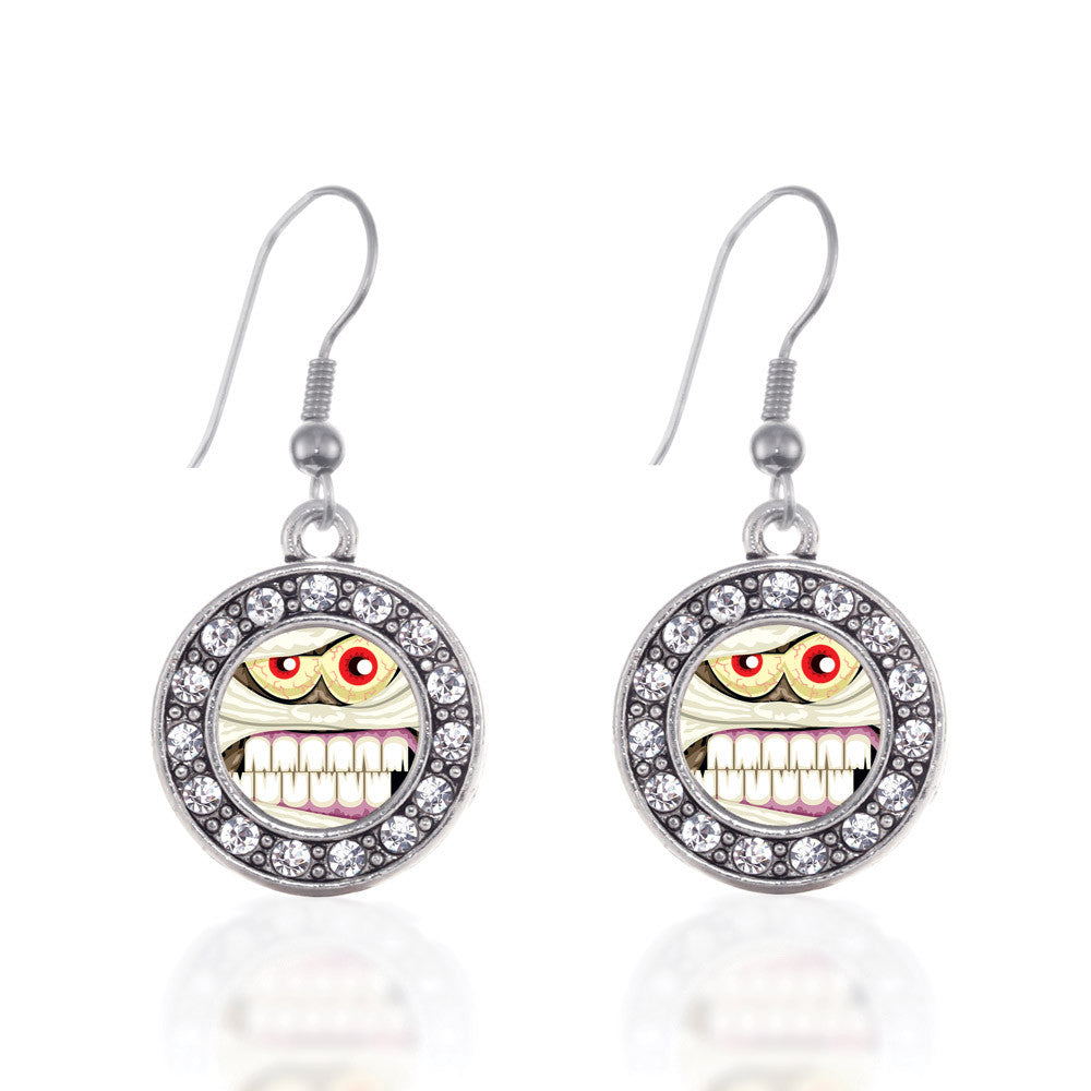 Angry Mummy Circle Charm
