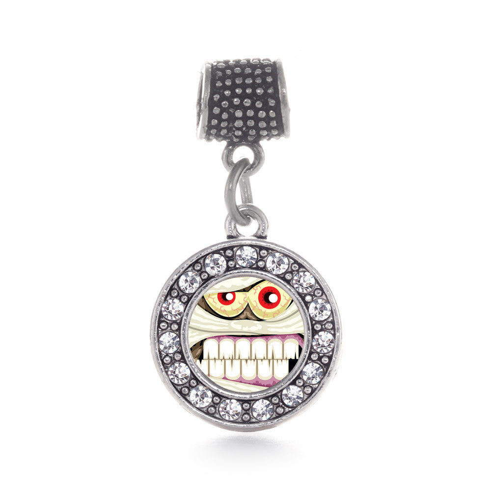 Angry Mummy Circle Charm