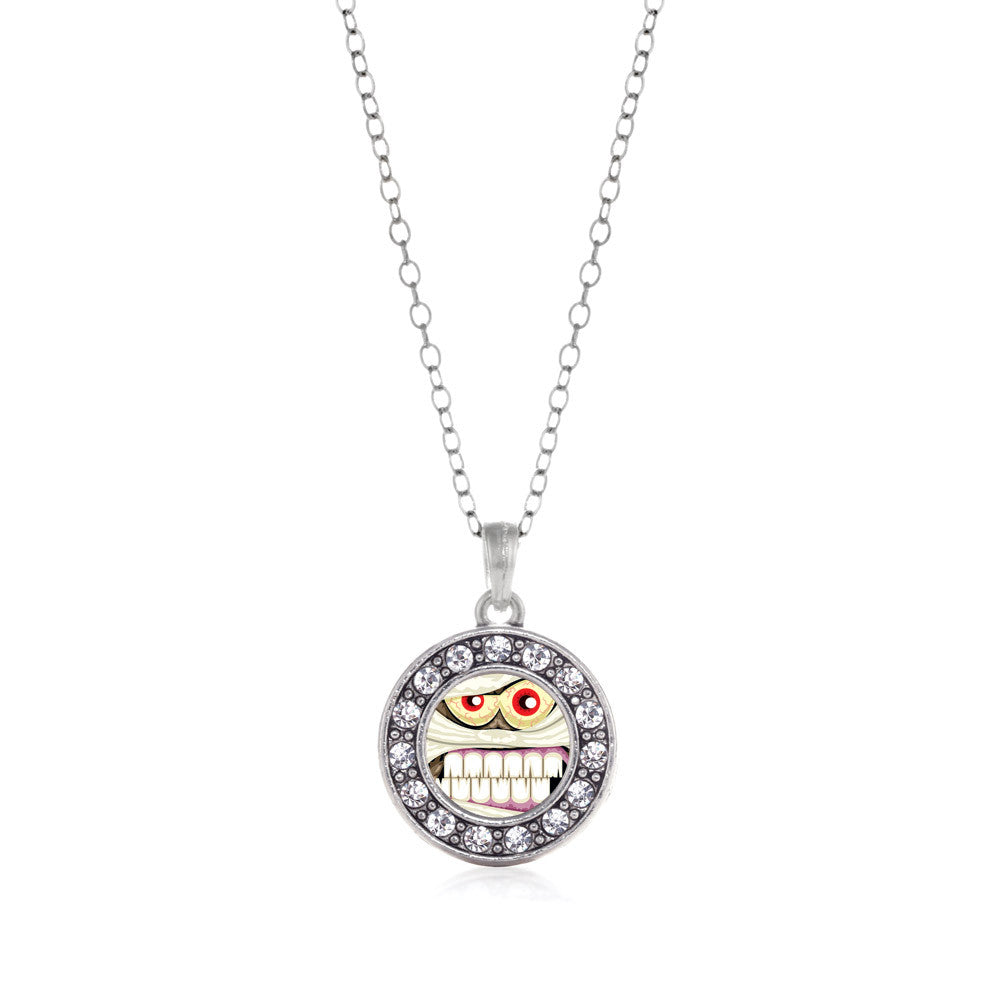 Angry Mummy Circle Charm