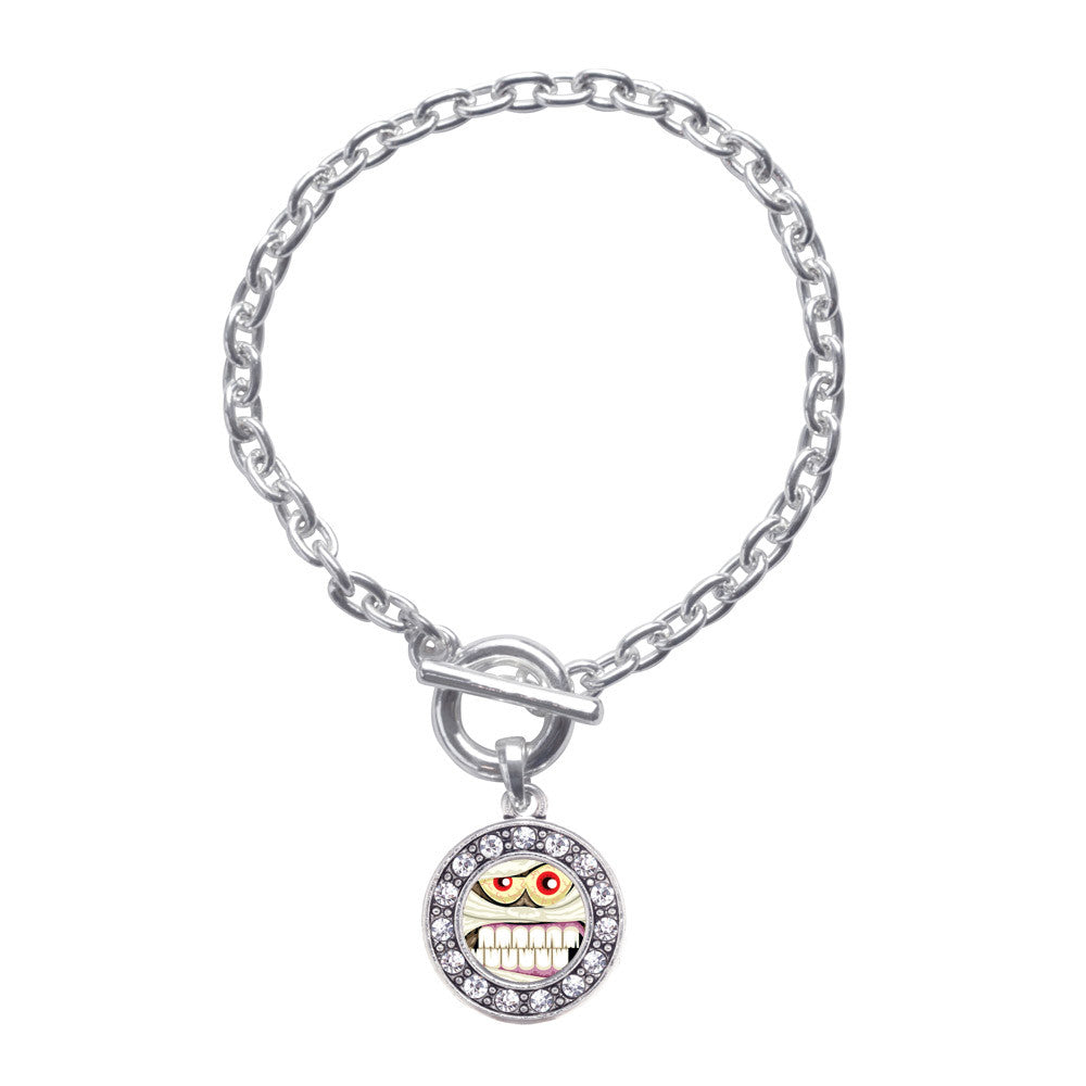 Angry Mummy Circle Charm