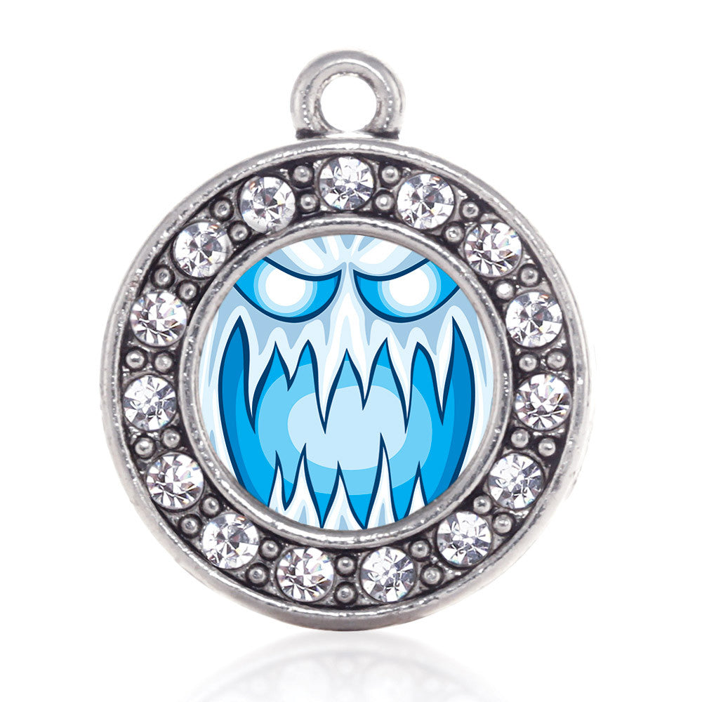 Haunting Ghost Circle Charm