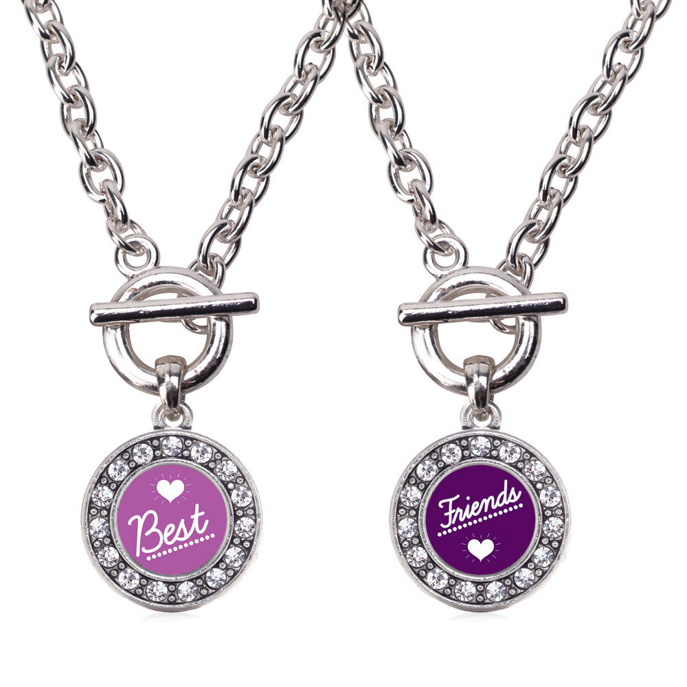 Best Friends Set Circle Charm
