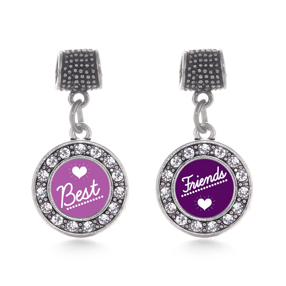 Best Friends Set Circle Charm