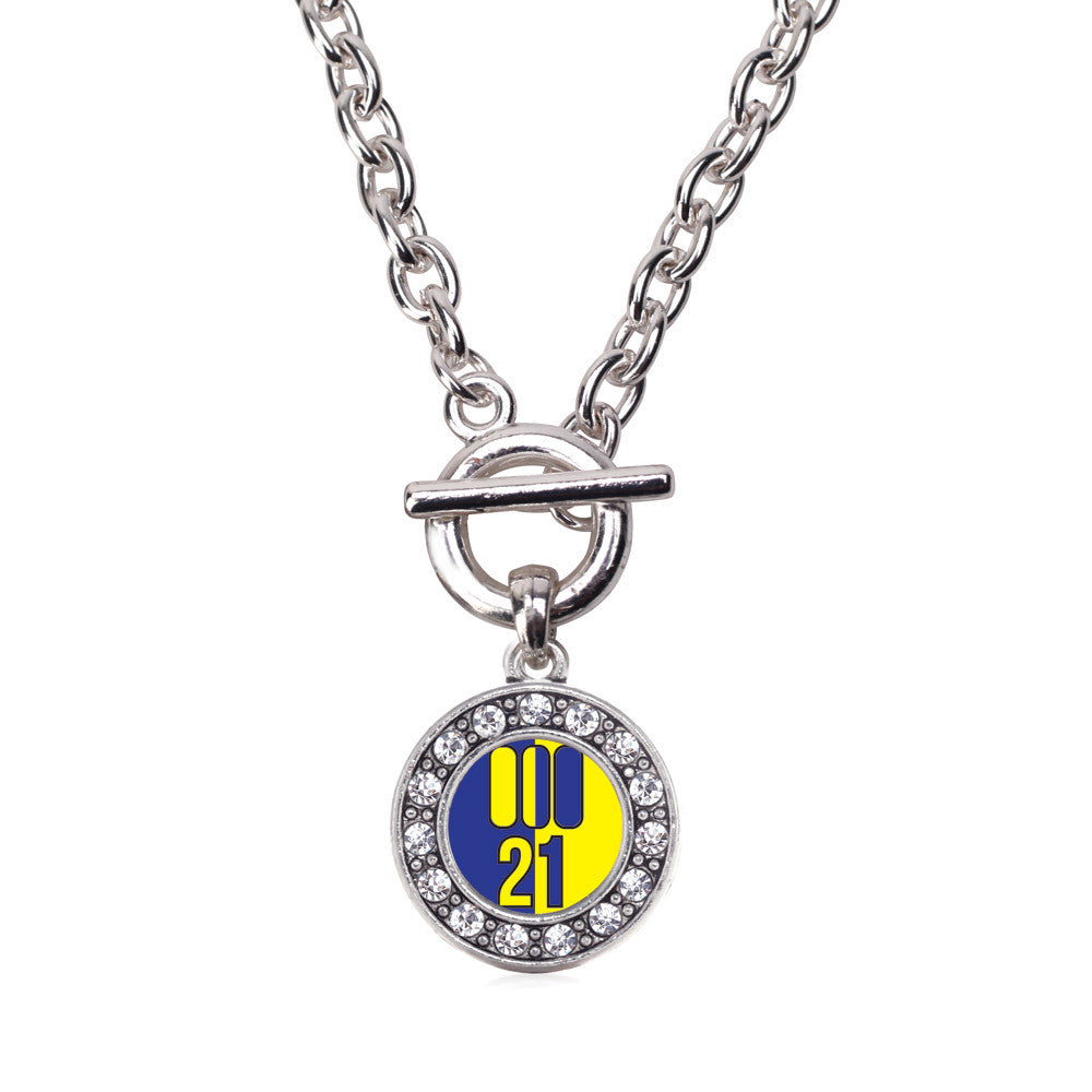 Chromosome 21 Circle Charm