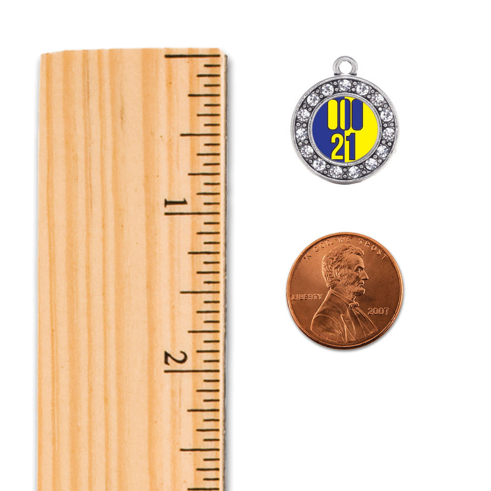 Chromosome 21 Circle Charm