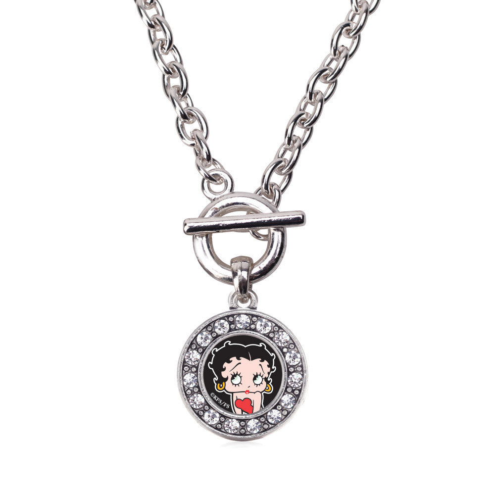 Betty Boop Circle Charm