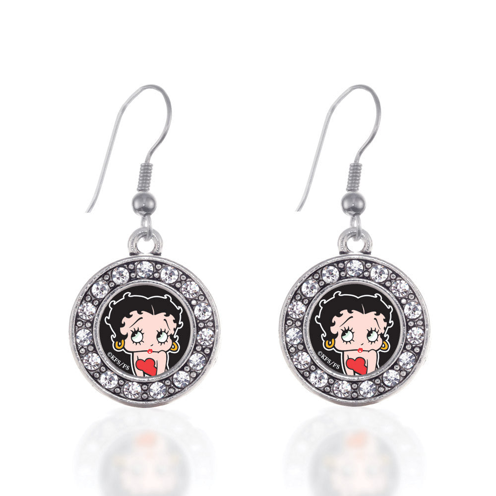 Betty Boop Circle Charm