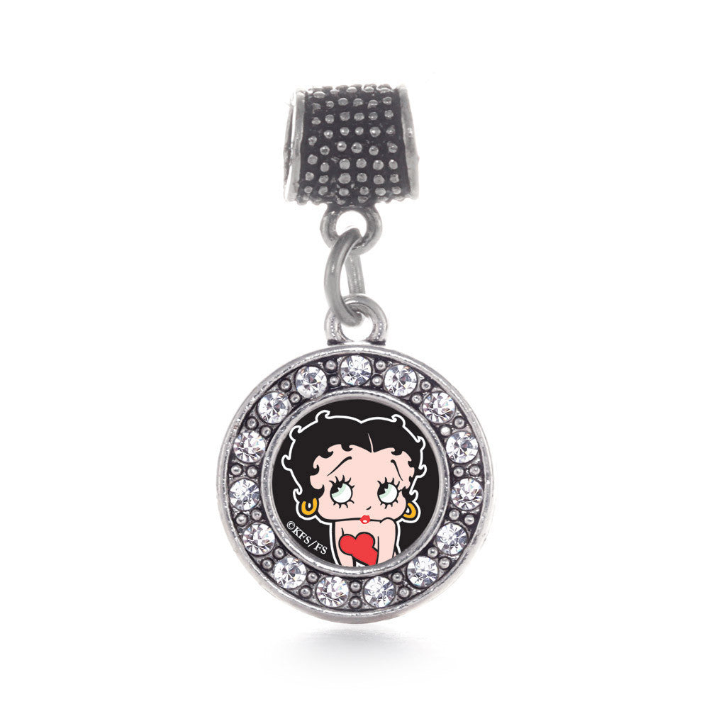 Betty Boop Circle Charm