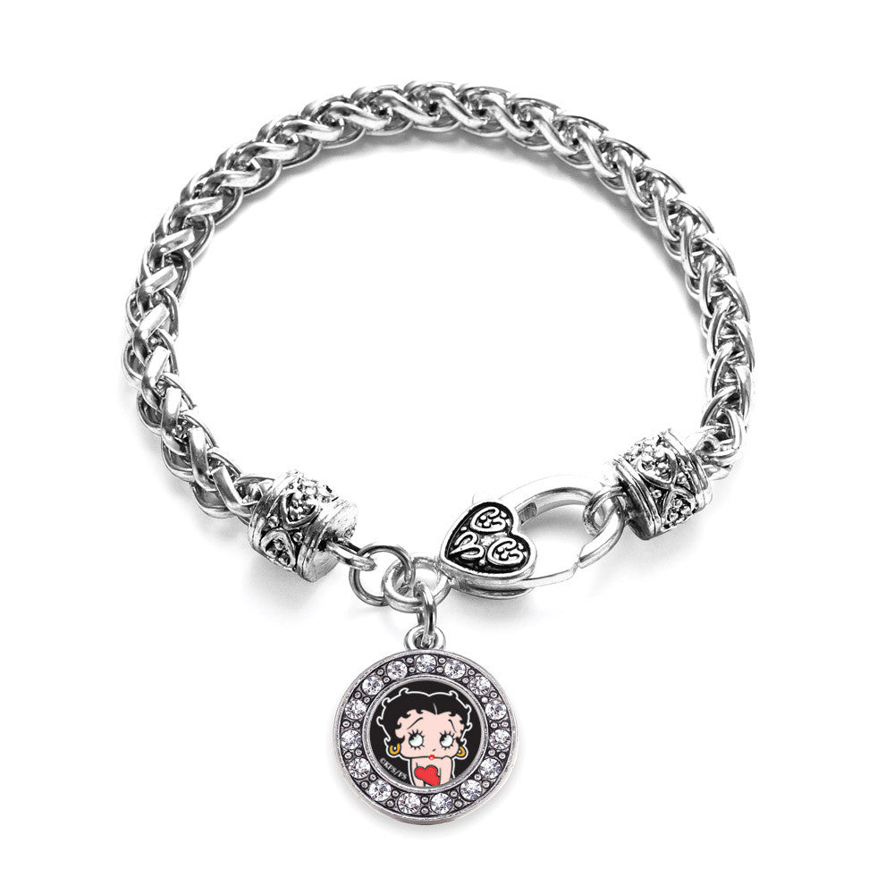 Betty Boop Circle Charm