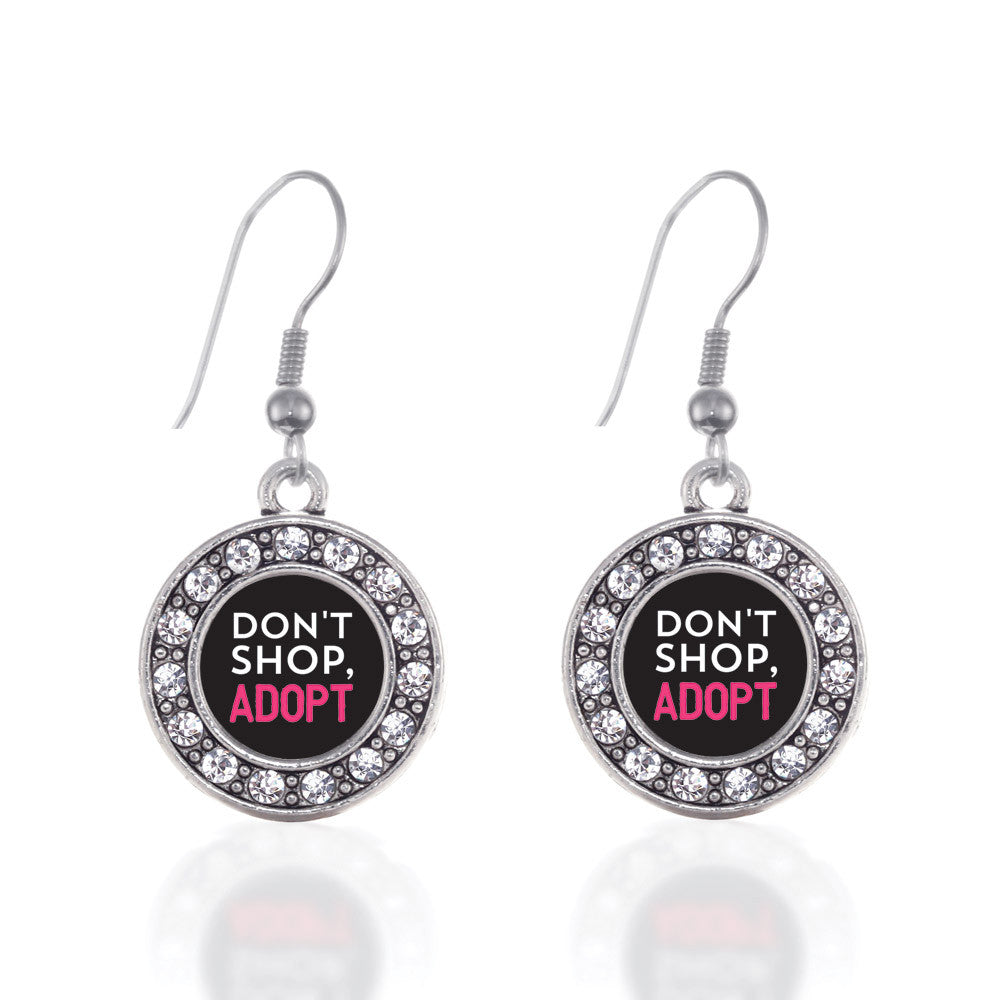 Don't Shop, Adopt Circle Charm