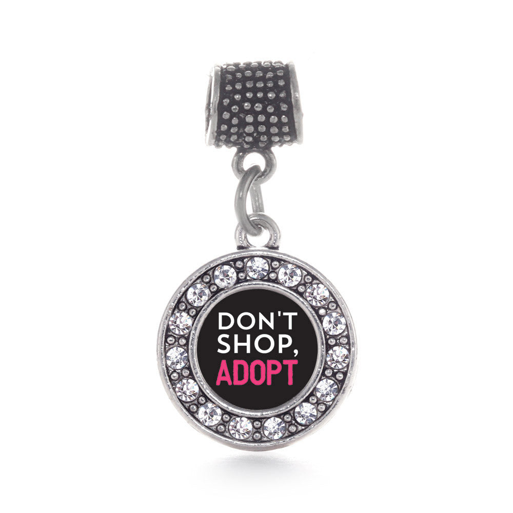 Don't Shop, Adopt Circle Charm