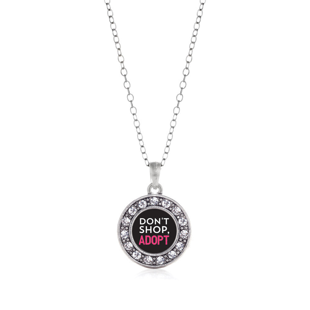 Don't Shop, Adopt Circle Charm