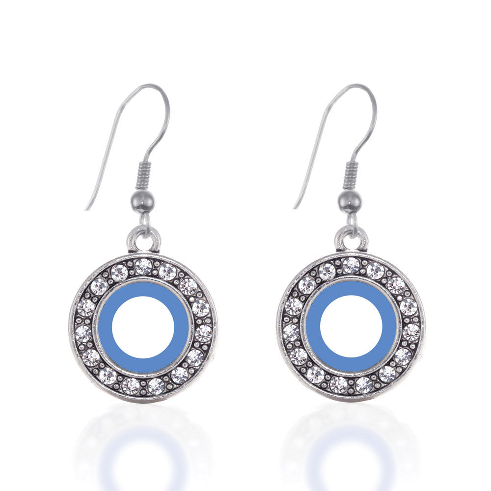 Diabetes Blue Symbol Circle Charm