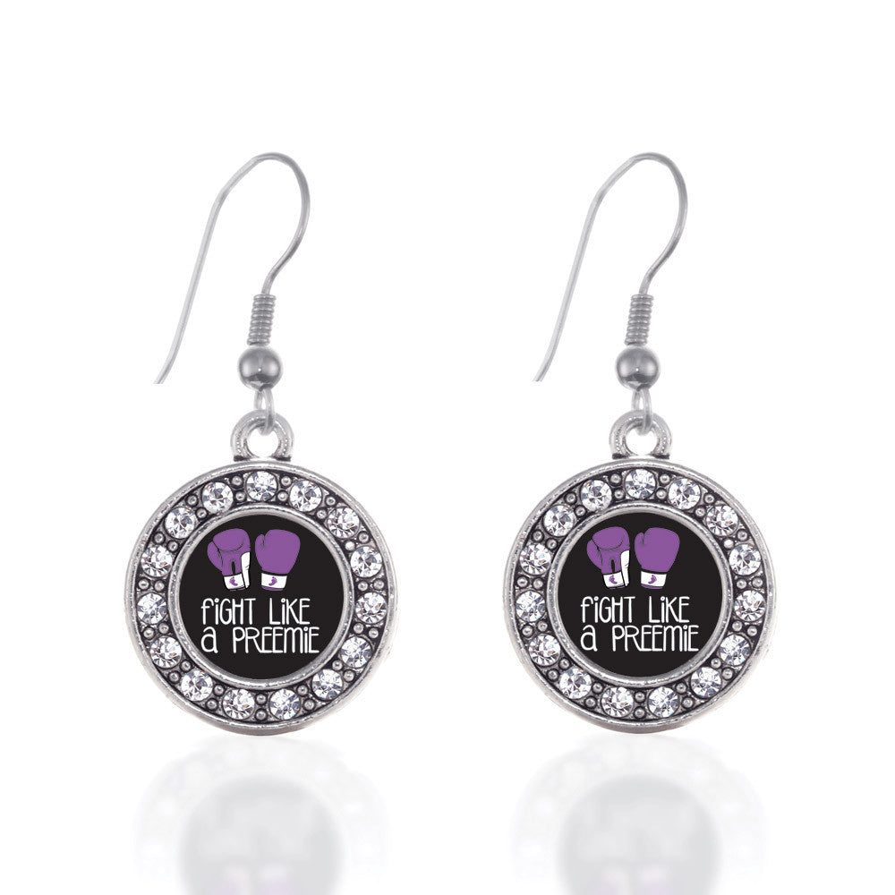 Fight Like A Preemie Circle Charm