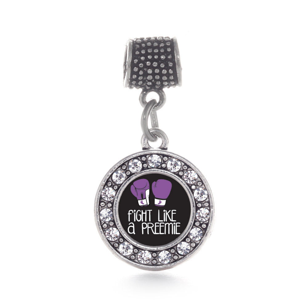Fight Like A Preemie Circle Charm