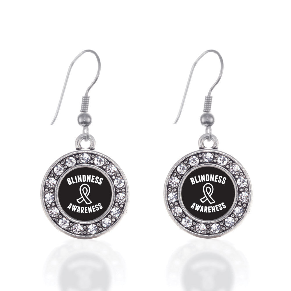 Blindness Awareness Circle Charm