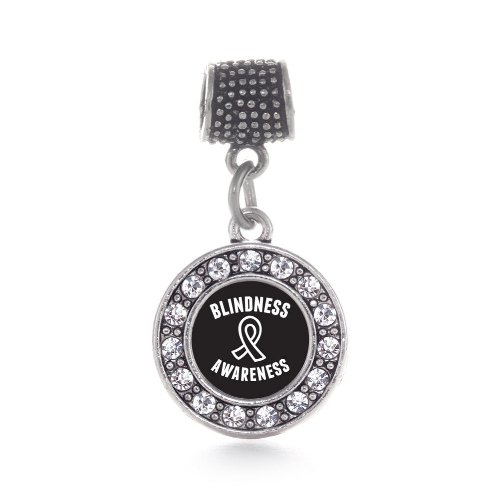 Blindness Awareness Circle Charm