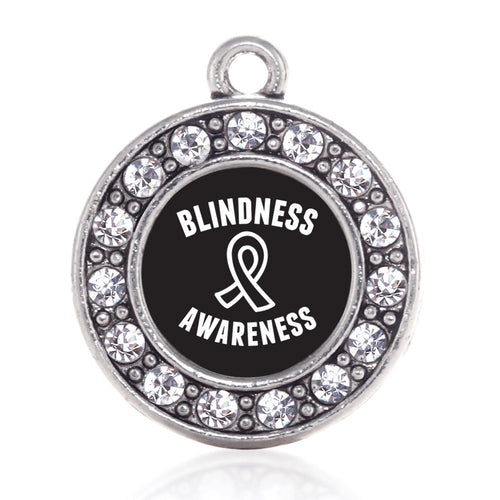 Blindness Awareness Circle Charm