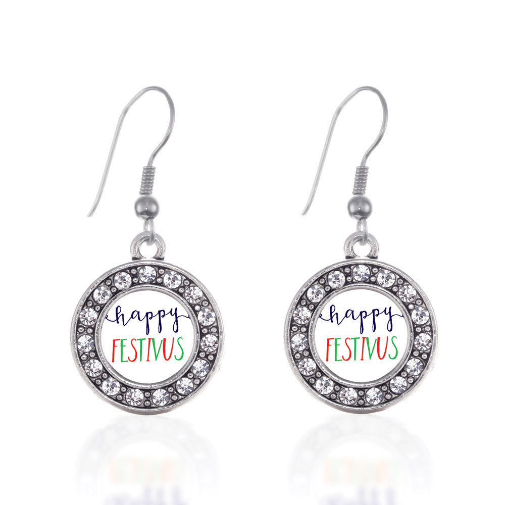 Happy Festivus Circle Charm