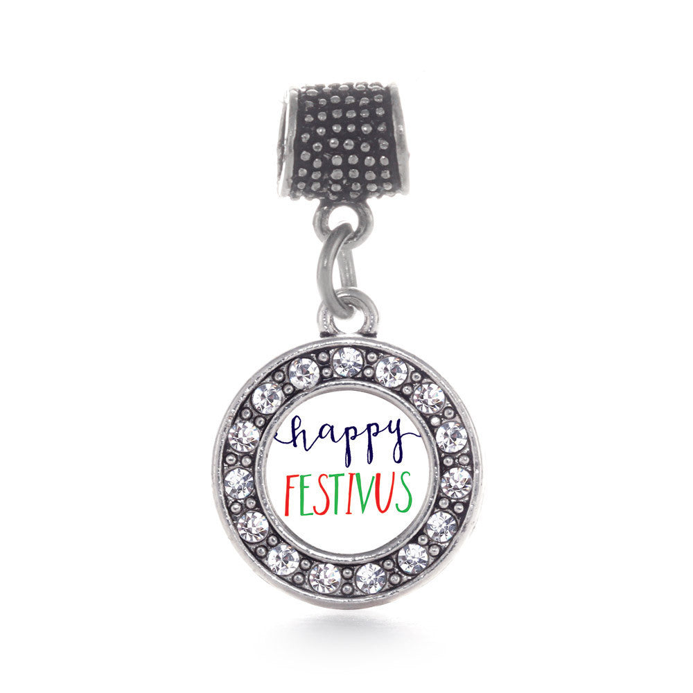 Happy Festivus Circle Charm