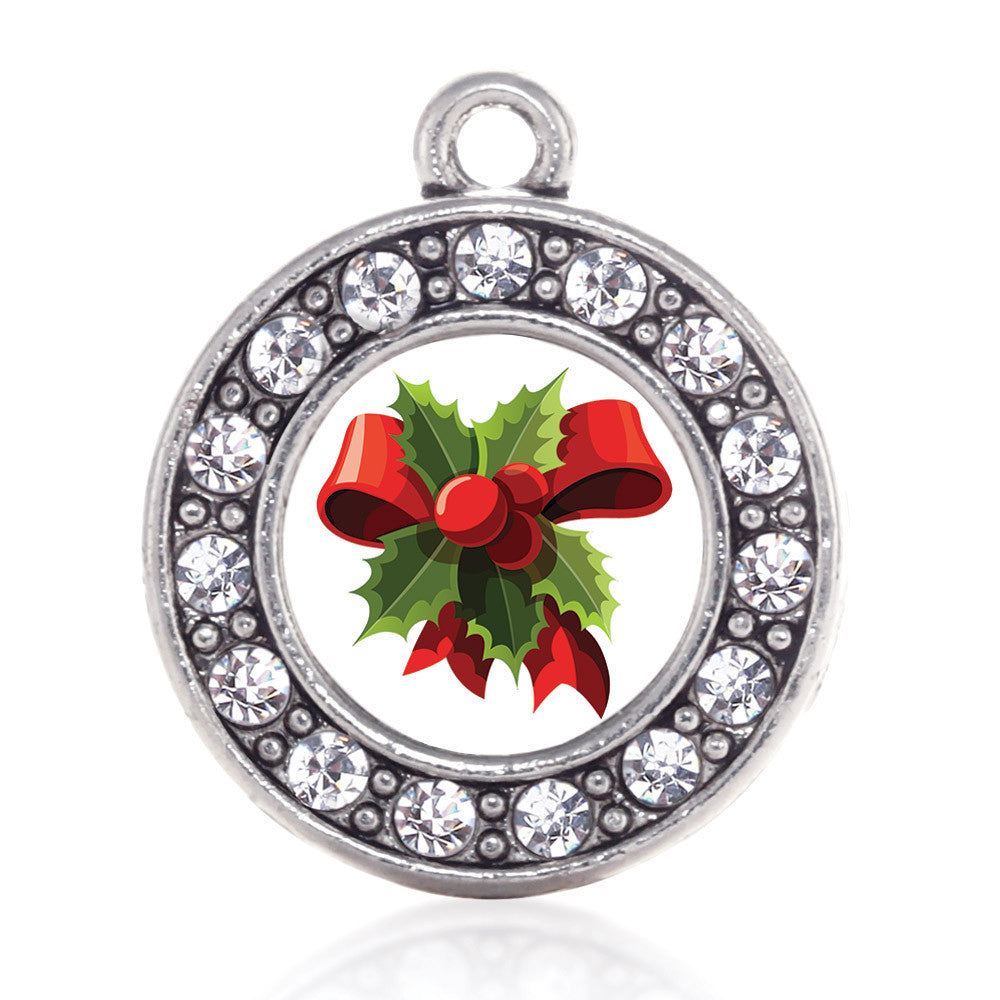 Holly Plant Circle Charm