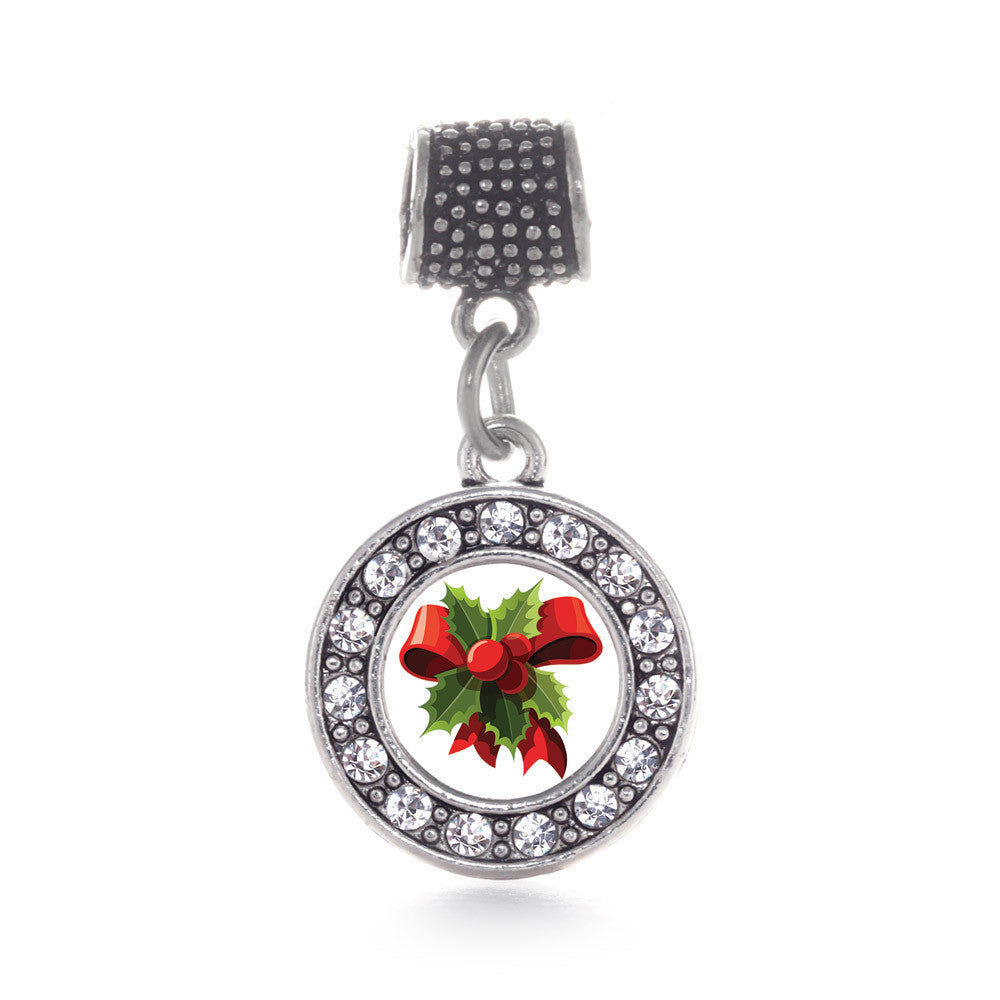 Holly Plant Circle Charm