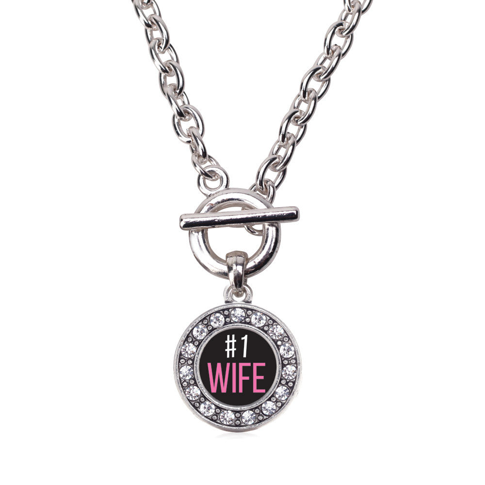 #1 Wife Circle Charm