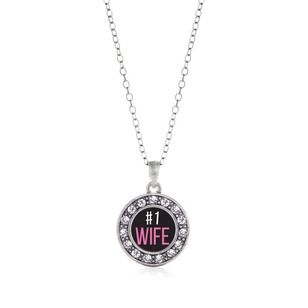 #1 Wife Circle Charm