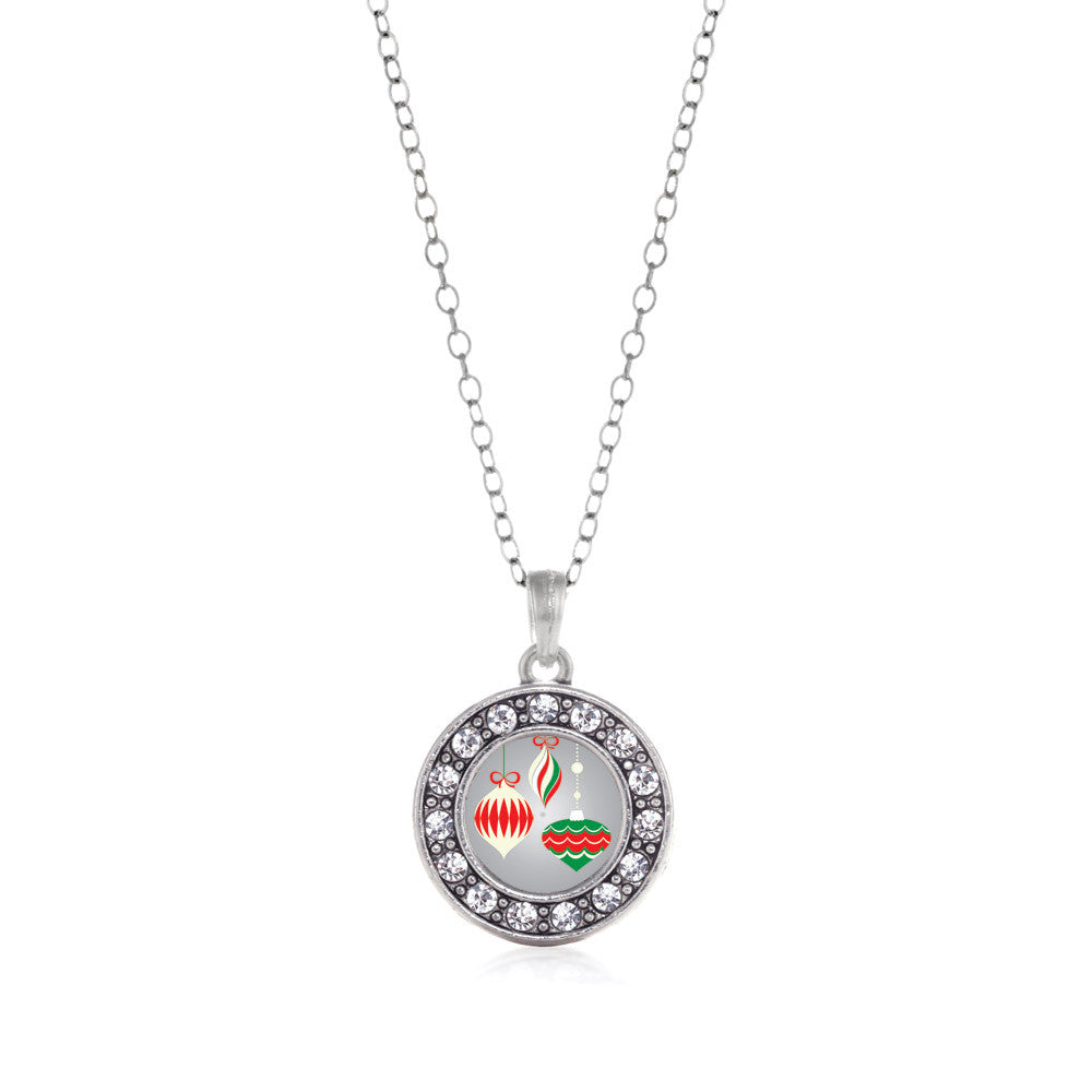 Holiday Ornaments Circle Charm