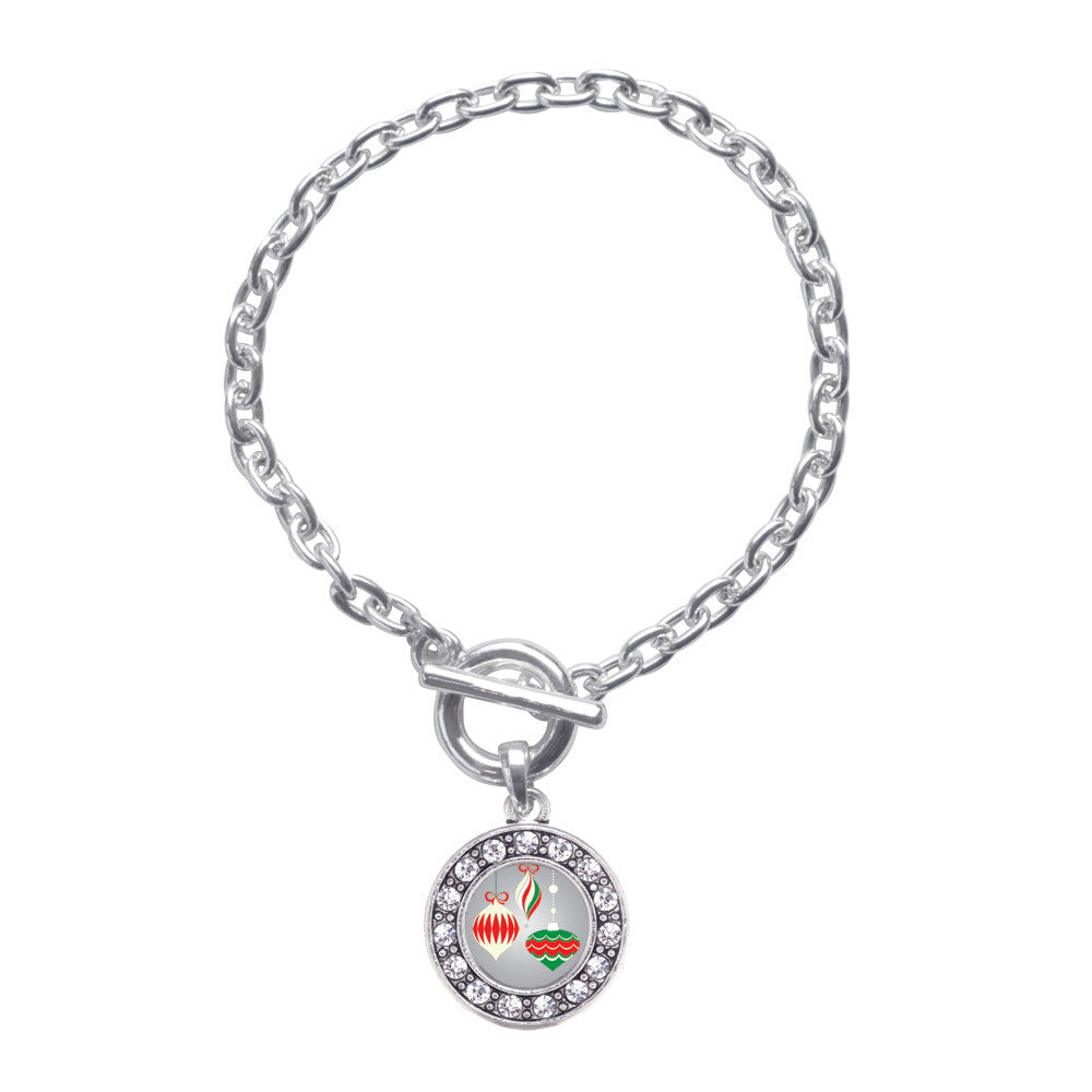 Holiday Ornaments Circle Charm
