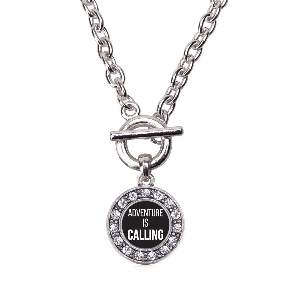 Adventure Is Calling Circle Charm