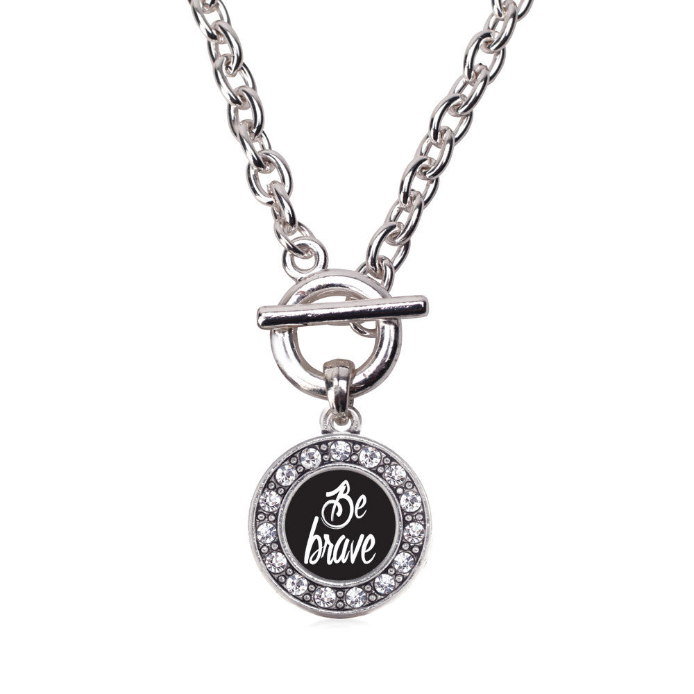 Be Brave Circle Charm