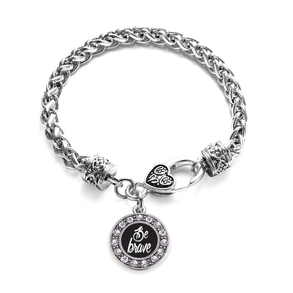 Be Brave Circle Charm
