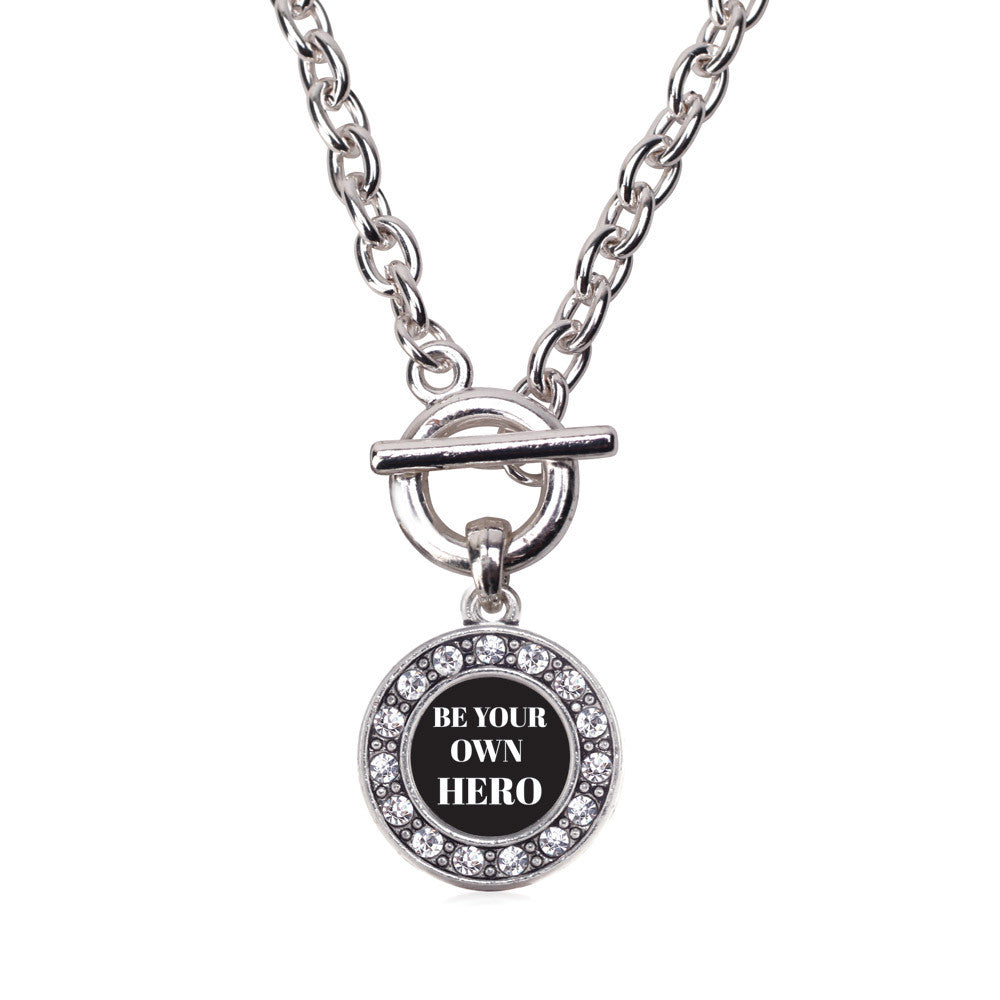 Be Your Own Hero Circle Charm